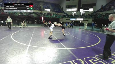 175 lbs Consi Of 8 #1 - Eric Goss, Carolina Forest vs Jacob Powell, Indian Land