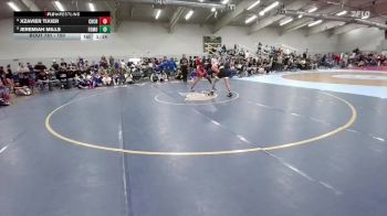 150 lbs Champ. Round 3 - Jeremiah Mills, Fort Morgan vs Xzavier Tixier, Cherry Creek