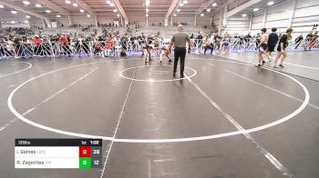 135 lbs Rr Rnd 3 - Isaac Gaines, Team Gotcha Blue vs Rocco Zagorites, Terps Xpress