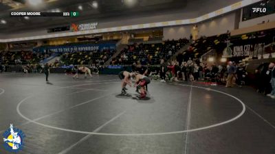 285 lbs Cons. Round 3 - Brock Griffin, Wilmot Union vs Cooper Moore, Bondurant-Farrar