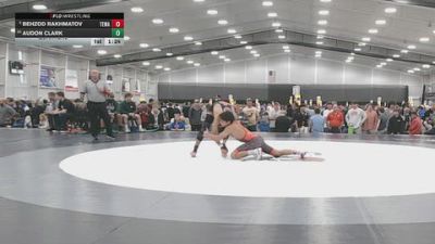 132 lbs Quarters - Behzod Rakhmatov, Tom Eagle Wrestling Academy vs Audon Clark