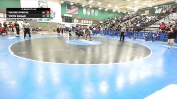 157 lbs 1st Place Match - Julian Cordova, Southwest vs Peter Brown, Canyon Springs