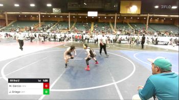 85 lbs Rr Rnd 2 - Mateo Garcia, Lockjaw WC vs Joseph Griego, Capital City Jr Wrestling