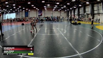 52 lbs Rd# 4- 2:00pm Friday Final Pool - Knox Pohle, Rough House vs Kyler Black, Iowa Black