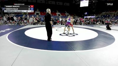 126 lbs Champ. Rd Of 16 - Robert Ruscitti, IL vs Breidyn Ralls, AZ