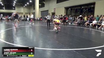 130 lbs Placement (4 Team) - Aubrie Pehrson, BMM Rodeo vs Emery Wilson, TN AAU- Havok