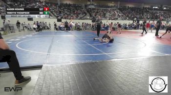 87 lbs Round Of 32 - Kasen Kearns, Tuttle vs Trintyn Thompson, Midwest City MS