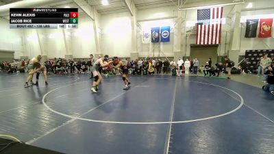 138 lbs Cons. Rd Of 32 - Jacob Rice, Westlake vs Kevin Alexis, Park City