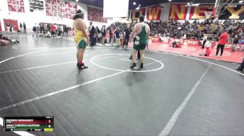 285 lbs Champ. Round 2 - Andrew Hernandez, Cajon vs Diego Cardona Kaufman, Chaparral