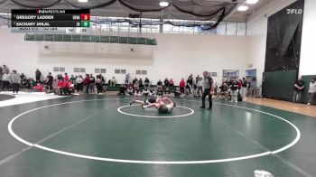 132 lbs Consolation - Gregory Ladden, East Haven vs Zackary Jhilal, Joel Barlow