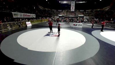 62 lbs 3rd Place Match - Gisele Espinosa, Yucaipa Thunder Wrestling Club vs Selah Garcia, Rough House Wrestling