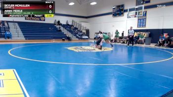 141 lbs Round 2 (6 Team) - Skyler McMullen, Barton vs Aiden Meikle, Big Bend Community College