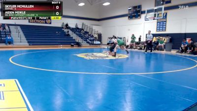 141 lbs Round 2 (6 Team) - Skyler McMullen, Barton vs Aiden Meikle, Big Bend Community College