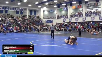 113 lbs Champ. Round 1 - Alex Gonzales, NAPOLEON vs Athen Davenport, Fairview (Sherwood)