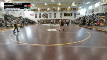 285 lbs Semifinal - Jace Barton, Kemmerer vs Alexander Walker, Rocky Mountain