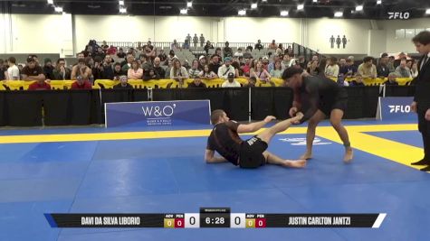 Justin Carlton Jantzi vs Davi Da Silva Liborio 2025 World IBJJF Jiu-Jitsu No-Gi Championship