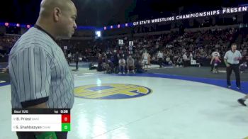 144 lbs 7th Place - Braden Priest, Bakersfield vs Slava Shahbazyan, Chaminade