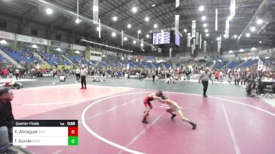 50 lbs Quarterfinal - Xavier Almaguer, Victory WC vs Teo Gurule, Stout Wr Ac