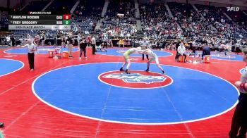 150-6A 3rd Place Match - Trey Gregory, Buford HS vs Waylon Rozier, Camden County