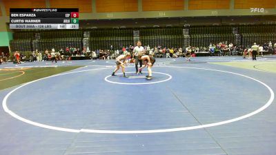 126 lbs Consi Of 64 #2 - Ben Esparza, Esperanza vs Curtis Warner, Arlington