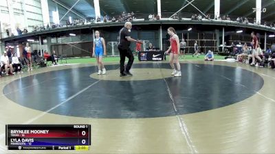 108 lbs Round 1 (4 Team) - Brynlee Mooney, Texas vs Lyla Davis, Minnesota