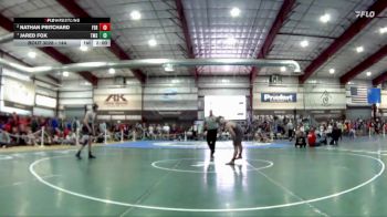 144 lbs Quarterfinal - Jared Fox, The Meadows School vs Nathan Pritchard, Fernley