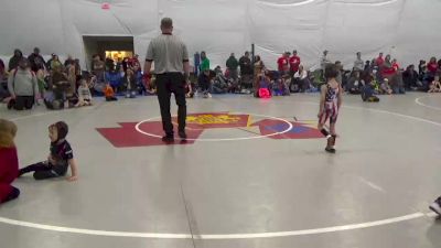 40 lbs Round Of 16 - Kameron Simmons, Selinsgrove vs Harrison Salisbury, Camden On Gauley