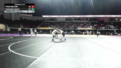 285 lbs Consi Of 4 - Paul Ballard, Iowa State vs Zachary Bailey, Life