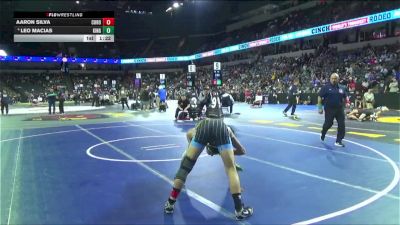 132 lbs Round Of 32 - Aaron Silva, Corona Del Mar (SS) vs Leo Macias, Kingsburg (CS)