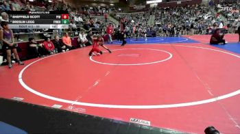 58 lbs Round 1 - Breslin Legg, Fayetteville Youth Wrestling Club Rhinos vs Sheffield Scott, Panther Youth Wrestling-CPR