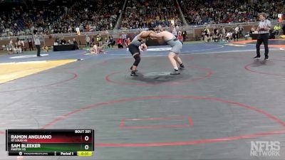 D4-215 lbs Cons. Round 1 - Sam Bleeker, Martin HS vs Ramon Anguiano, St Louis HS