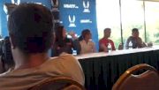 Nick Symmonds, Bryan Clay, Lolo Jones at USA Outdoor Championships Press Conference