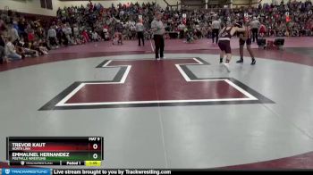 S-17 lbs Quarterfinal - Emmaunel Hernandez, Postville Wrestling vs Trevor Kaut, North Linn