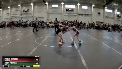 60 lbs Round 1 (10 Team) - Priya Capizzi, NOVA WC vs Joey Relyea, OMP