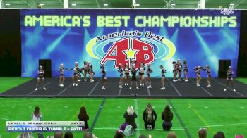 ReVolt Cheer & Tumble - Riot [2025 L3 Senior Coed Day 1] 2025 America's Best Indy Challenge