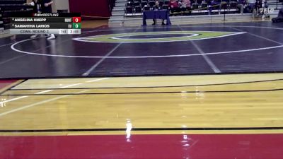 131 lbs Cons. Round 3 - Angelina Knepp, Huntingdon vs Samantha Larios, Emmanuel University