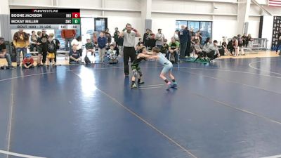 49 lbs Champ. Rd Of 32 - McKay Miller, Shootbox Wrestling Club vs Boone Jackson, Iron Mountain Outlaws