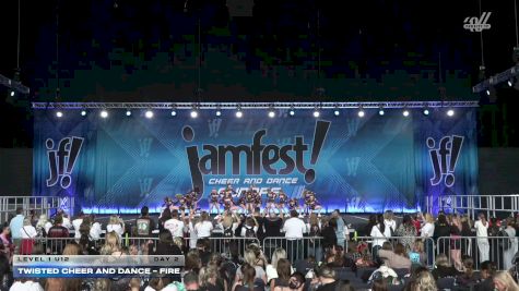 Twisted Cheer and Dance - Fire [2026 L1 U12 Day 2] 2026 JAMfest Europe