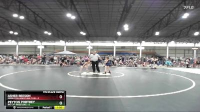 67 lbs Finals (8 Team) - Asher Beeson, Middleton Wrestling Club vs Peyton Portrey, Big Cat Wrestling