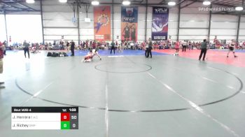 170 lbs Rr Rnd 1 - Jesse Herrera, Elite Athletic Club vs Justin Richey, OMP-QV