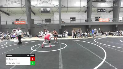 165 lbs 2nd Place - Clay Crow, Prosser Wr Acd vs Eddie Cormier, Team Aggression