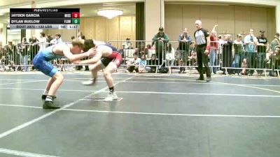 132 lbs Round Of 128 - Jayden Garcia, Mission Hills WC vs Dylan Buelow, Flow Academy HI
