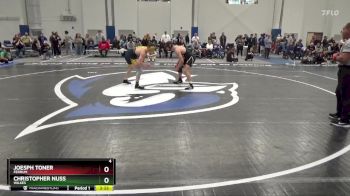 184 lbs Semifinal - Joesph Toner, Ferrum vs Christopher Nuss, Wilkes