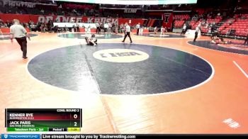 2A 190 lbs Cons. Round 2 - Kenner Bye, Bloomington (H.S.) vs Jack Paris, Oak Park (Fenwick)