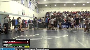 138 lbs 5th Place Match - Mason Voss, Murrieta Mesa vs Aaron De Anda, Downey