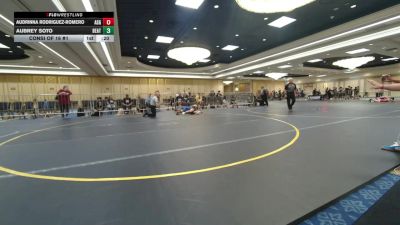 109 lbs Consi Of 16 #1 - Audrinna Rodriguez-Romero, Asg vs Aubrey Soto, Beat The Streets - Los Angeles