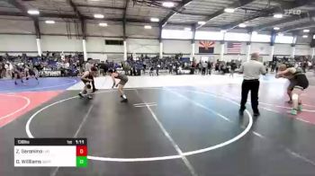 138 lbs Consi Of 8 #1 - Zavian Geronimo, Live Training vs Devin Willliams, Northern AZ Grapplers