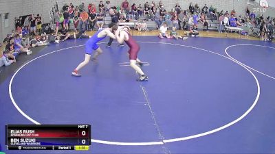 144 lbs Cons. Round 2 - Elias Rush, Roseburg Mat Club vs Ben Suzuki, Cleveland Warriors