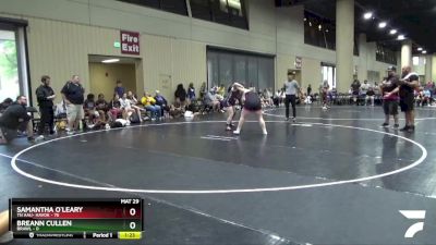 Round 2 (6 Team) - Samantha O`Leary, TN AAU- Havok vs Breann Cullen, BRAWL