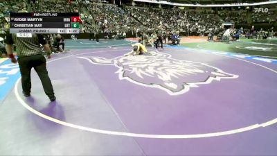 132-4A Champ. Round 1 - Christian May, Littleton High School vs Ryder Martyn, Durango